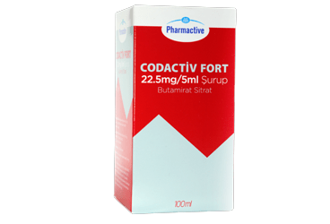 CODACTIV FORT 22,5 MG/ 5 ML SURUP 100 ML