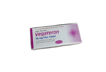 VEGAFERON 50 MG 30 FILM TABLET