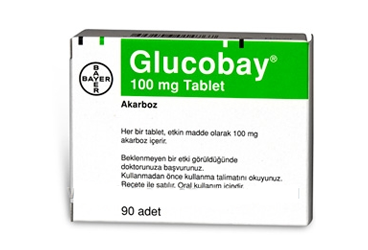 GLUCOBAY 100 MG 90 TABLET